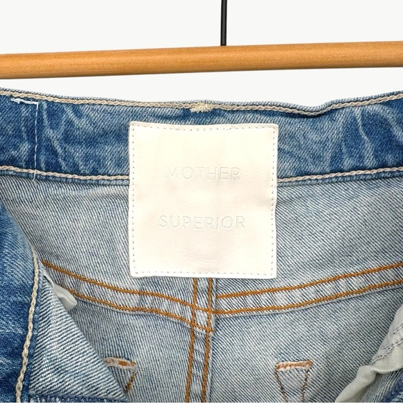 MOTHER The Tomcat High Rise Cropped Straight Jeans in The Confession | Sz 26 - Picture 8 of 16